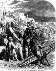The Treaty of Peace between the Saxon Leaders and the English King